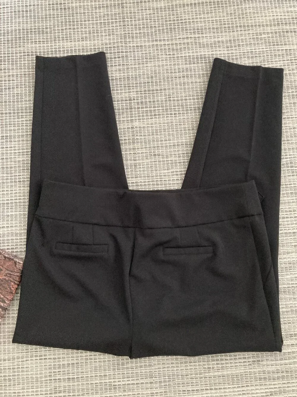 Soho  Pull On Black Straight Leg Pant X Large